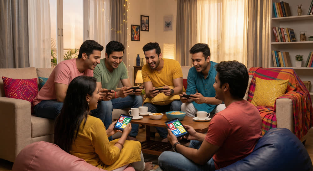 KheloBhai friends room — play online Ludo with friends on Android