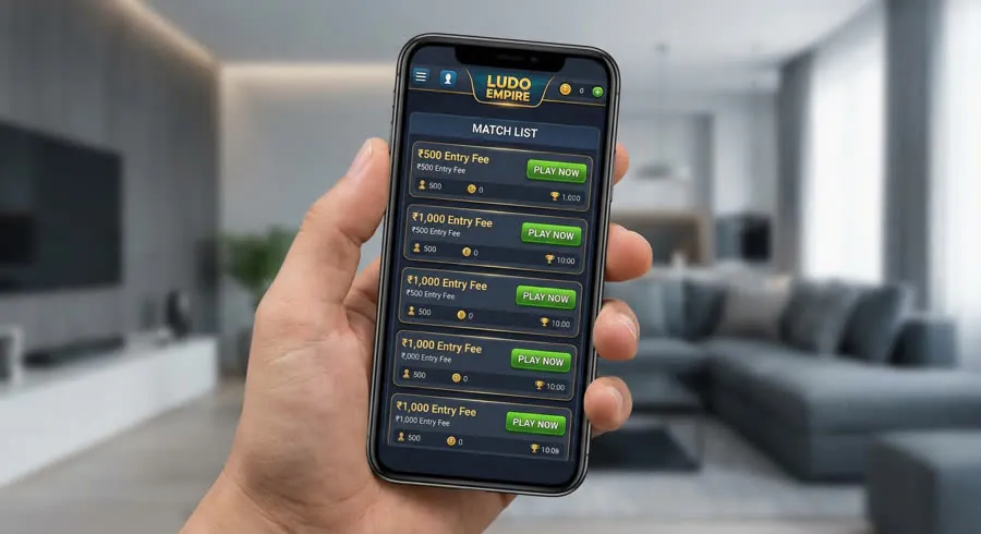 KheloBhai Ludo tournament lobby and free rooms