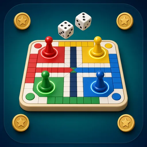 Classic Ludo board